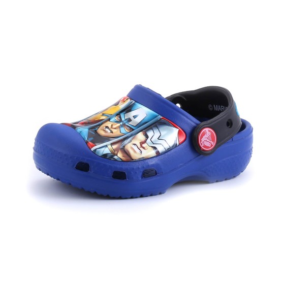 כפכפים Crocs לפעוטות Crocs CC Marvel Avengers 3 Clog - כחול