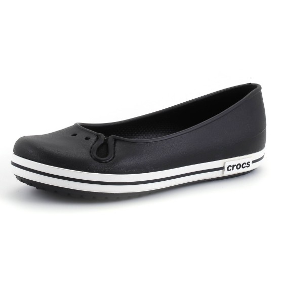 נעליים Crocs לנשים Crocs Crocband Flat - שחור