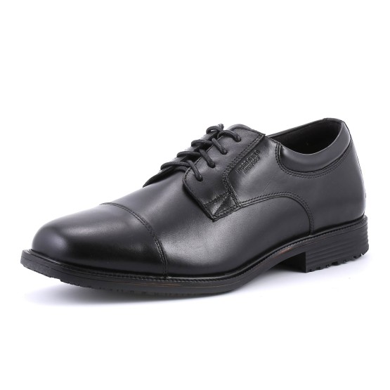 נעלי אלגנט רוקפורט לגברים Rockport Essential DTL WP Cptoe - שחור