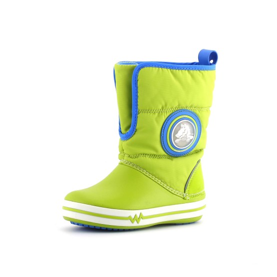 מגפיים Crocs לפעוטות Crocs Lights Gust Boot PS - ירוק