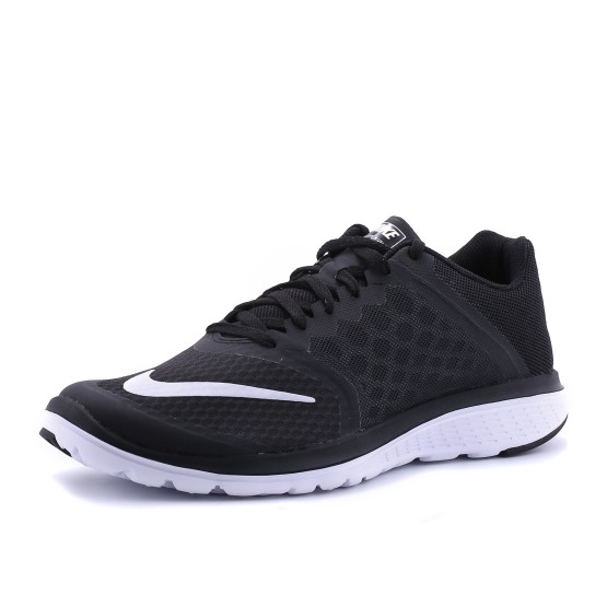 מוצרי נייק לגברים Nike FS Lite Run 3 - שחור/לבן