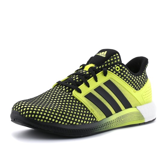 נעלי הליכה אדידס לגברים Adidas Solar Boost - שחור/צהוב