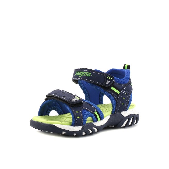 נעליים מגמה לילדים Magma Sandal Strap - כחול/ירוק