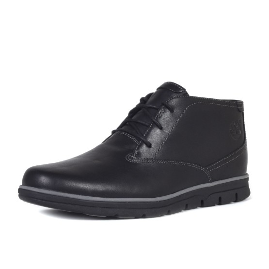 נעלי אלגנט טימברלנד לגברים Timberland Bradstreet Plain Toe Chukka - שחור מלא