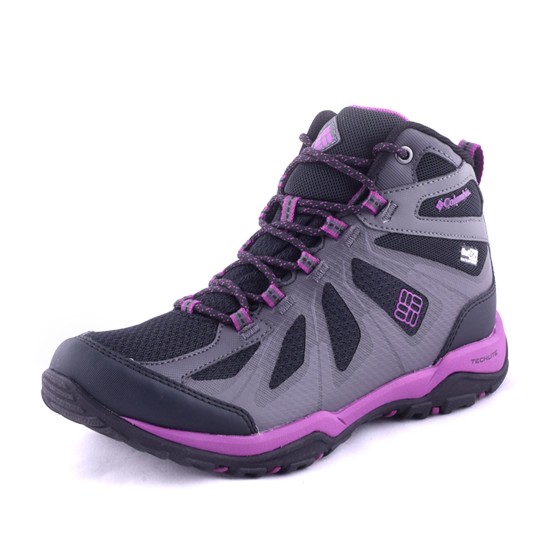 נעלי הליכה קולומביה לנשים Columbia Peakfreak Xcrsn II Xcel Mid Outdry - שחור/אפור