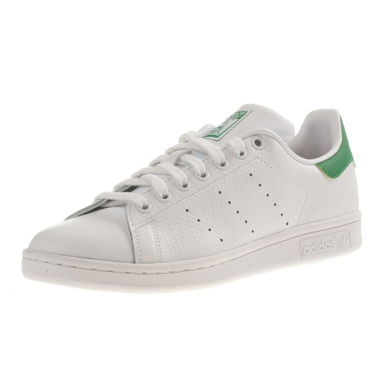 נעלי סניקרס אדידס לגברים Adidas Stan Smith - לבן/ירוק