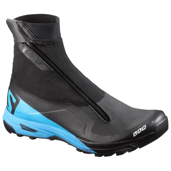 נעלי ריצת שטח סלומון לגברים Salomon S-Lab XA Alpine - שחור/תכלת