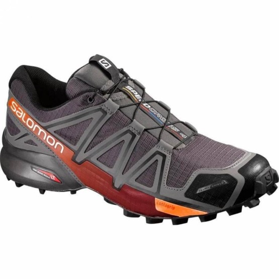 נעלי ריצת שטח סלומון לגברים Salomon Speedcross 4 - אפור