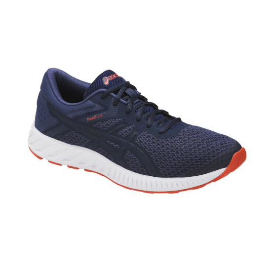 נעלי ריצה אסיקס לגברים Asics  FuzeX Lyte 2 - כחול/לבן