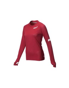 חולצת אינוב 8 לנשים Inov 8 Long sleeve base layer - אדום
