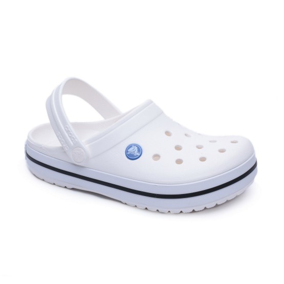 כפכפי קרוקס לגברים Crocs Crocband - לבן