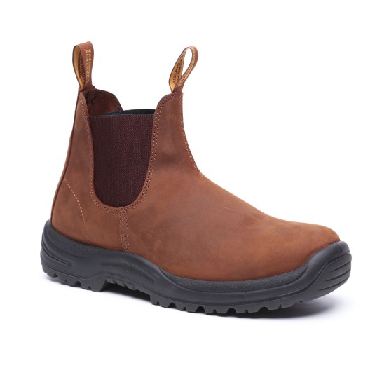 מוצרי בלנסטון לגברים Blundstone 195 - חום בהיר