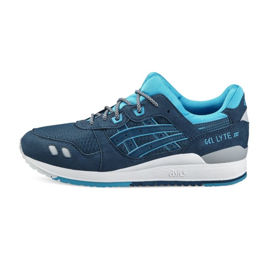נעלי ריצה אסיקס טייגר לגברים Asics Tiger Gel Lyte III - כחול/תכלת