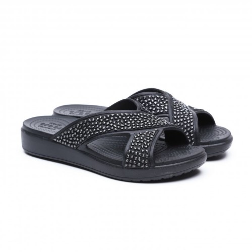 Crocs sloane deals embellished xstrap