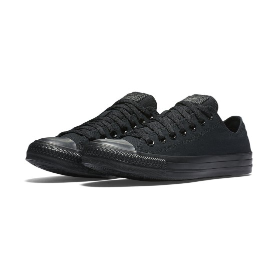 נעליים קונברס לגברים Converse Chuck Taylor Low Top - שחור מלא