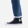נעלי סניקרס קונברס לגברים Converse Chuck Taylor High Top - שחור/לבן