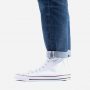 נעלי סניקרס קונברס לגברים Converse Chuck Taylor High Top - לבן