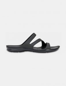 כפכפי קרוקס לנשים Crocs Swiftwater Sandal - שחור/שחור