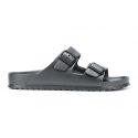 כפכפי בירקנשטוק לגברים Birkenstock Arizona EVA - אפור/כסף מטאלי