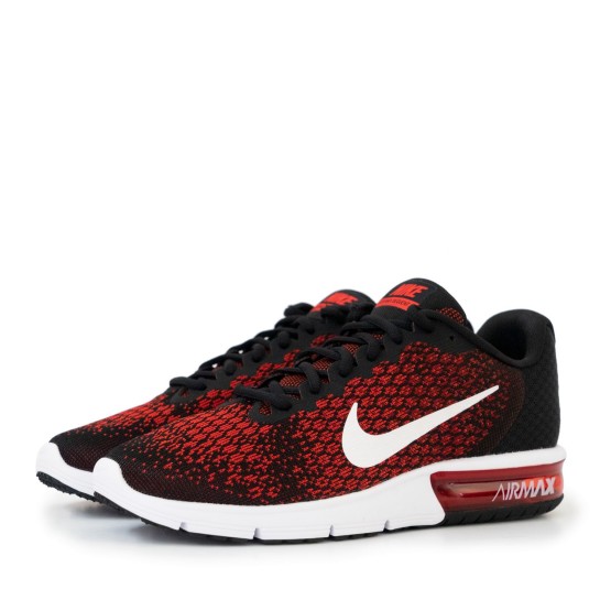 נעליים נייק לגברים Nike Air Max Sequent 2 - שחור/אדום