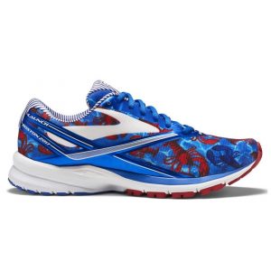 נעלי ריצה ברוקס לנשים Brooks Launch 4 - כחול/אדום