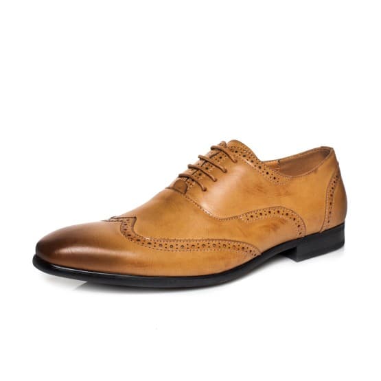 נעליים אלגנטיות קוואטרו קוואלי לגברים Quattro Cavalli 8568 - קאמל