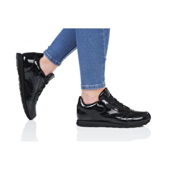 נעליים ריבוק לנשים Reebok CLASSIC LEATHER PATENT - שחור