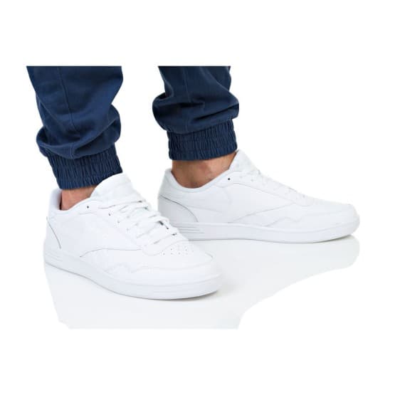 נעלי סניקרס ריבוק לגברים Reebok ROYAL TECHQUE T - לבן מלא