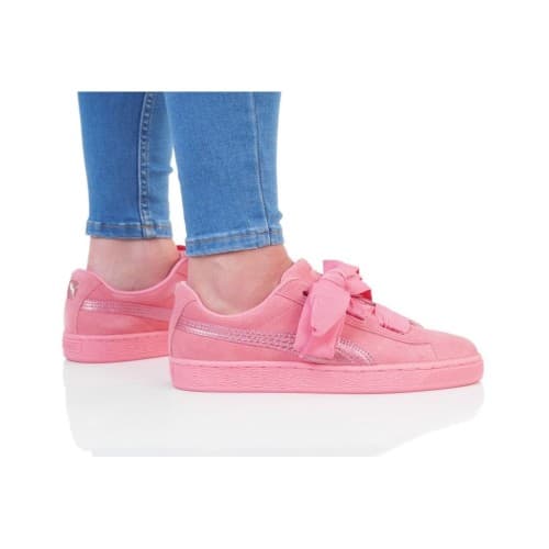 Puma suede best sale heart snk jr