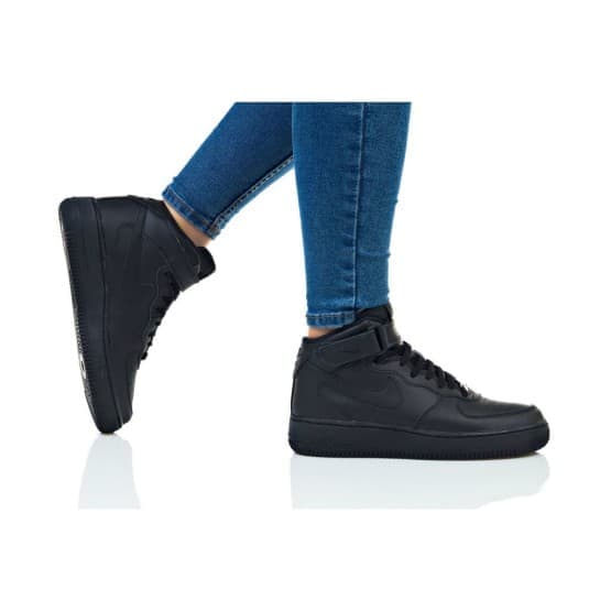 נעליים נייק לנשים Nike AIR FORCE 1 MID - שחור
