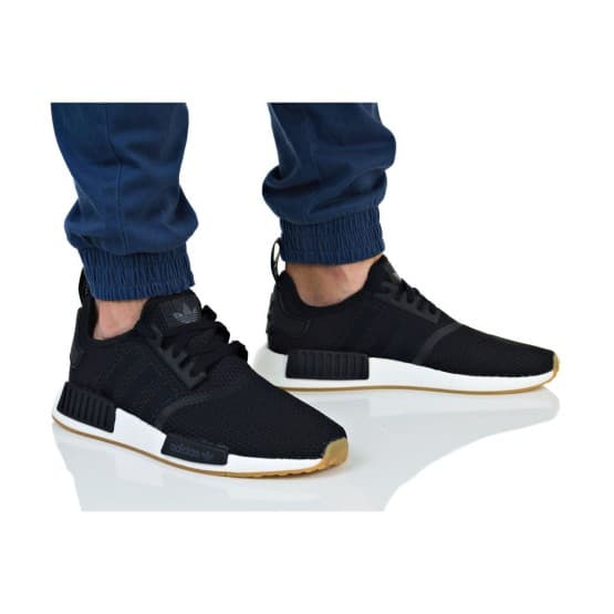 נעלי סניקרס אדידס לגברים Adidas Originals NMD R1 - שחור