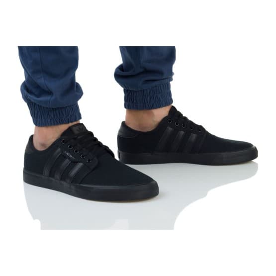 נעליים Adidas Originals לגברים Adidas Originals SEELEY - שחור מלא