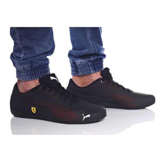 נעלי סניקרס פומה לגברים PUMA SF DRIFT CAT 5 ULTRA FERRARI - שחור/אדום