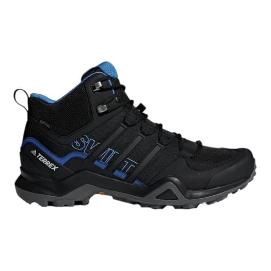 נעלי טיולים אדידס לגברים Adidas TERREX SWIFT R2 MID GTX - שחור/כחול