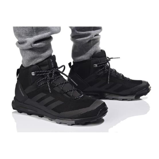 נעלי טיולים אדידס לגברים Adidas TERREX TIVID MID CP - שחור