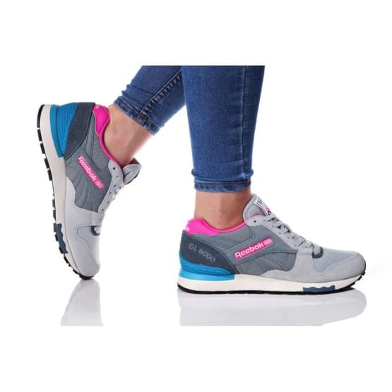 נעלי הליכה ריבוק לנשים Reebok GL 6000 OUT - אפור/ורוד