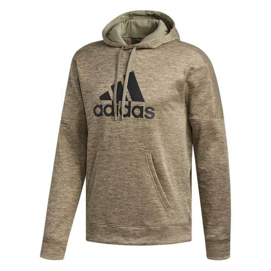 ביגוד אדידס לגברים Adidas Team Issue Fleece Logo - בז'