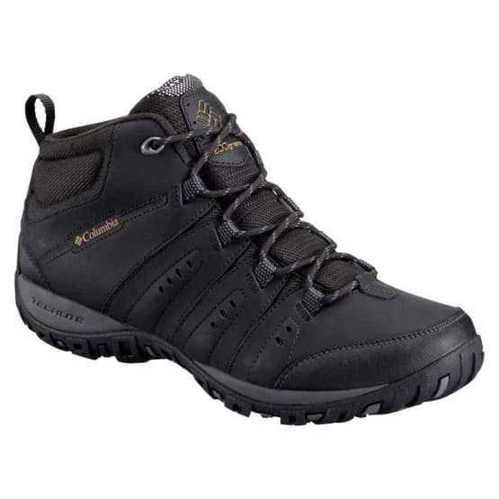 נעלי טיולים קולומביה לגברים Columbia Peakfreak Woodburn II Chukka Waterproof OmniHeat - שחור