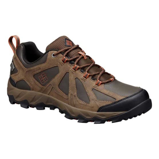 נעלי הליכה קולומביה לגברים Columbia Redmond Leather Omni Tech - חום
