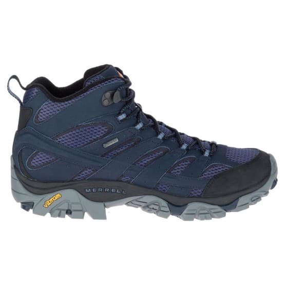 נעלי טיולים מירל לגברים Merrell Moab 2 Mid Goretex - כחול