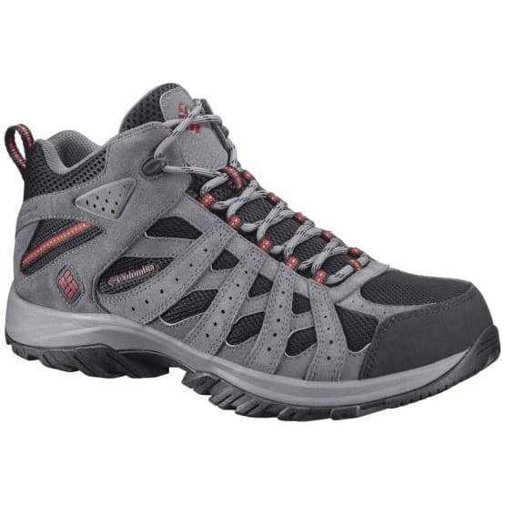 נעלי טיולים קולומביה לגברים Columbia Redmond XT Mid Waterproof - שחור/אפור