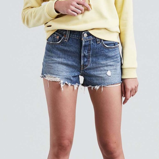 ביגוד ליוויס לנשים Levi's 501 - כחול