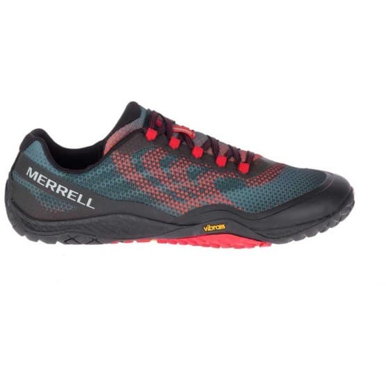 נעליים מירל לגברים Merrell Trail Glove 4 - שחור/אדום