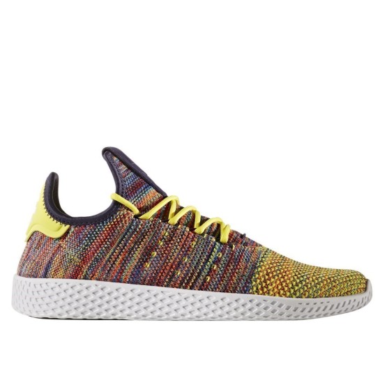 נעליים אדידס לגברים Adidas X Pharrell Williams Tennis HU Primeknit Multicolor - צבעוני