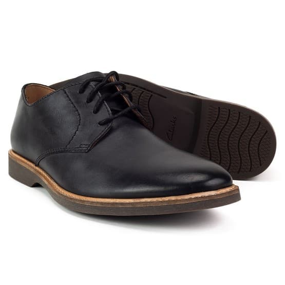 נעליים אלגנטיות קלארקס לגברים Clarks Atticus Lace - שחור