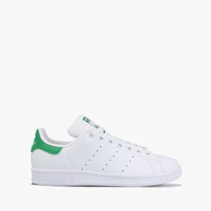נעלי סניקרס אדידס לגברים Adidas Originals Stan Smith - לבן/ירוק