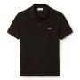 חולצת פולו לקוסט לגברים LACOSTE Slim Fit Petit Pique - שחור