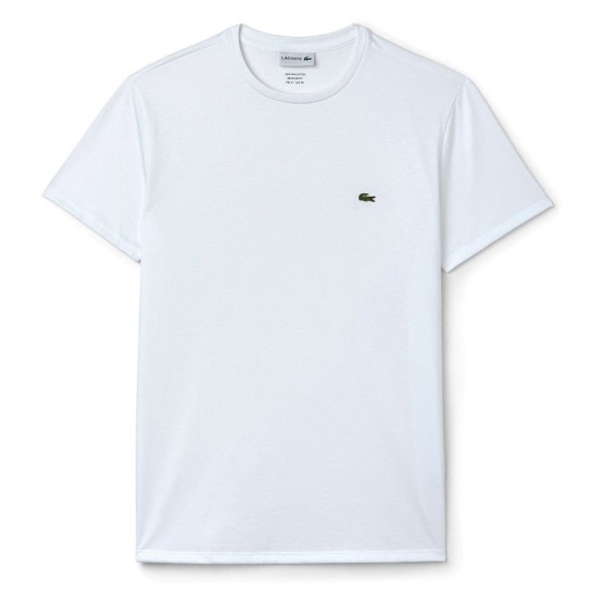 חולצת טי שירט לקוסט לגברים LACOSTE TH6709 - לבן
