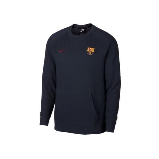 ביגוד נייק לגברים Nike FC Barcelona Crew - שחור