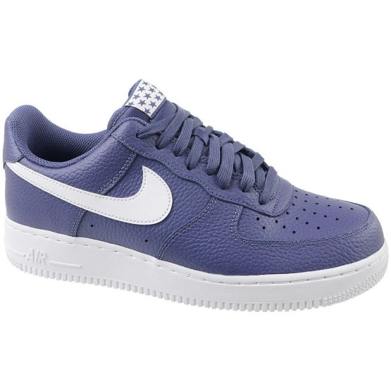 נעלי סניקרס נייק לגברים Nike Air Force 1 07 - כחול